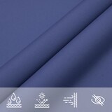 thumbnail of Toldo de vela cuadrado tela Oxford azul 2x2 m