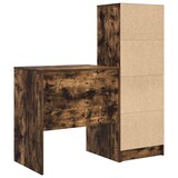 thumbnail of vidaXL Schreibtisch mit Schubladen 2 pcs Geräucherte Eiche