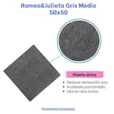 thumbnail of Loseta de moqueta gris medio 50 x 50 cm / caja 20 uds. - 5m² / hogar / oficina / comercio