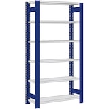 thumbnail of PROREGAL Fachbodenregal FALKE | Medium-Duty | Grundregal | HxBxT 250x87x60cm | 6 Ebenen | Fachlast 250kg | Einseitig nutzbar | Rahmen Resedagrün