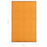 thumbnail of vidaXL Fußmatte Waschbar Orange 90x150 cm