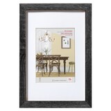 thumbnail of Fiorito Holz Bilderrahmen Kunstglas, 50x60 cm, dunkelgrau