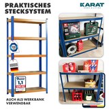 thumbnail of Schwerlastregal - Blau-Orange - Traglast bis 875 kg - 180 x 90 x 45 cm