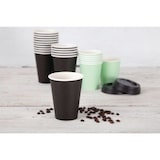 thumbnail of Bicchieri da caffè da asporto riciclabili Fiesta 340 ml neri X50 (50 pezzi)