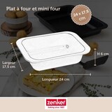 thumbnail of Set van 2 kleine ovenschalen 24 x 17,5 cm Zenker Special Cooking