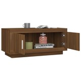 thumbnail of vidaXL Couchtisch Braun Eichen-Optik 102x50x45 cm Holzwerkstoff