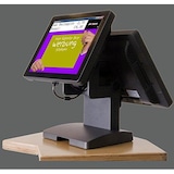 thumbnail of 15" Kasse für GASTRONOMIE: 12" Multimedia Kundenanzeige, Bondrucker, Blitzkasse Restaurant