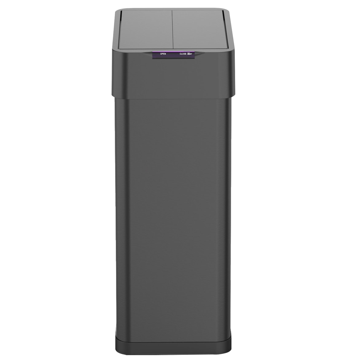 Kitchen Move Poubelle automatique inox SILVERLAKE noir 70L Acier inoxydable Noir