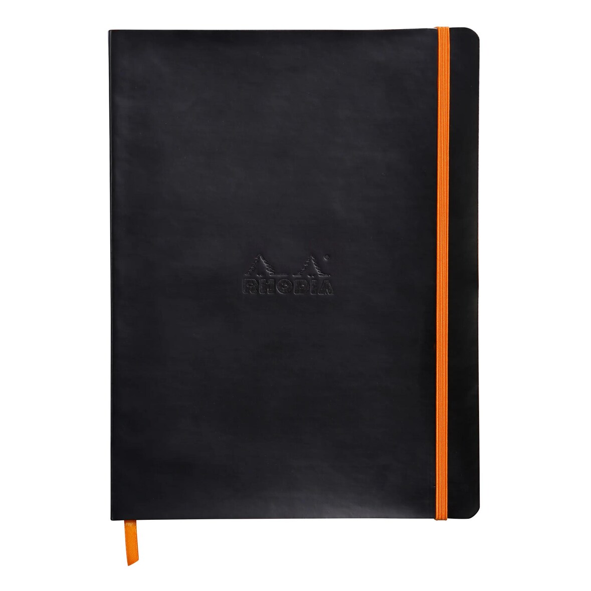 Cuaderno B5 de tapa blanda B5 - Rhodia 117502C - Líneas horizontales Negro