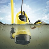 thumbnail of TROTEC Schmutzwasser-Tauchpumpe TWP 4036 E Hochleistungspumpe 7.500 l/ h 400 Watt Pumpe Gartenpumpe