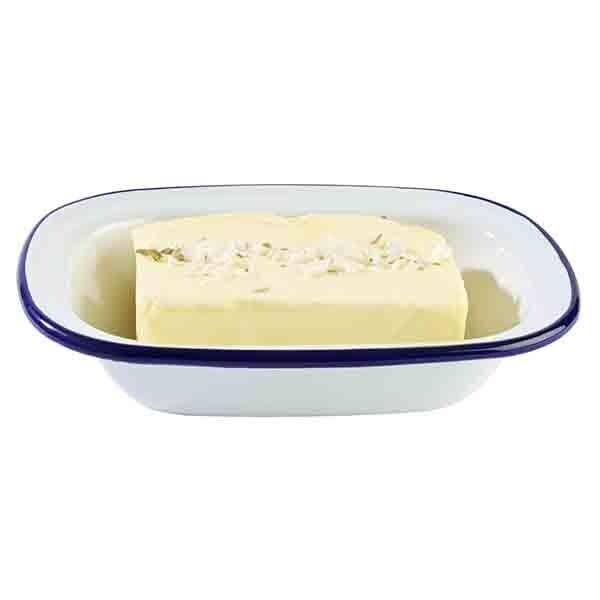 APS Schale -ENAMELWARE-18 x 13,5 cm, H: 4 cm