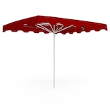thumbnail of Parasol de marché forain 250x210cm Rouge - Armature + Toile + Housse