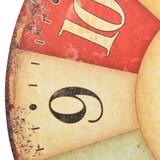 thumbnail of Vintage Wanduhr Bunt 60 cm