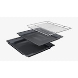 thumbnail of Siemens iQ700, Einbau-Backofen, 60 x 60 cm, Schwarz, Edelstahl HB776G1B1