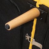 thumbnail of HOMCOM Sofá Cama de 2 Lugares com Encosto Ajustável 3 Posições 173x75x73cm Amarelo