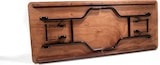 thumbnail of Bankettisch/Klapptisch  holz rechteckig 122x76 cm, 21122