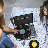 thumbnail of Tocadiscos Bluetooth PRIXTON VC400 Reproductor y Convertidor de Vinilos - Azul