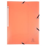 thumbnail of Exacompta - Réf. 55170E - Carton de 25 chemises à élastiques Chromaline pastel - en PP translucide - 24x32 cm pour format A4 - couleurs assorties