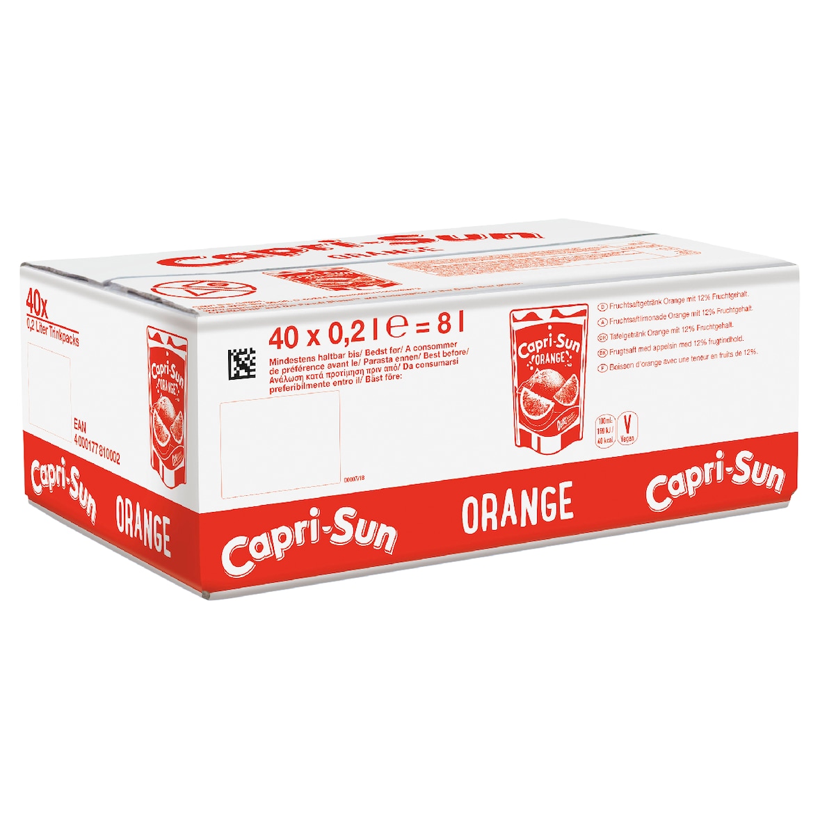 Capri Sun Orange 40 x 0,2 l (8 l)