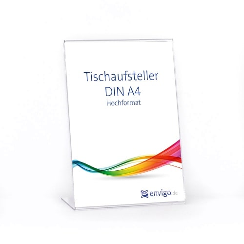 Tischaufsteller »L-Ständer« DIN A4 hoch, PS