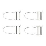 thumbnail of METRO PROFESSIONAL Sparschäler, Edelstahl, 11.5 x 6.5 cm,  silber, 4 Stück