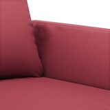thumbnail of vidaXL 2-Sitzer-Sofa Weinrot 140 cm Kunstleder