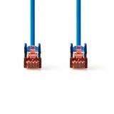 thumbnail of Nedis CAT6-Netzwerkkabel - RJ45 Stecker - RJ45 Stecker - S/FTP - 5.00 m - Rund - LSZH - Blau - Label