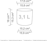 thumbnail of Scheurich 900/18 Übertöpfe ROSEA