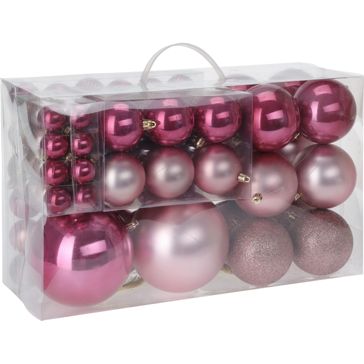 94tlg. Weihnachtskugeln Christbaumschmuck Weihnachtsbaumschmuck Glitzer Deko