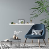 thumbnail of Relaxdays Bilderleiste, 80 cm breit, schmales Wandregal für Bilderrahmen, Bücher & Deko, MDF, Bilderregal Wand, weiß