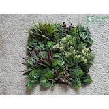 thumbnail of GeckoWall "BERLÍN" | Pared índigo púrpura premium | Revestimiento flores gastronómicas | Paneles lavanda artificial.