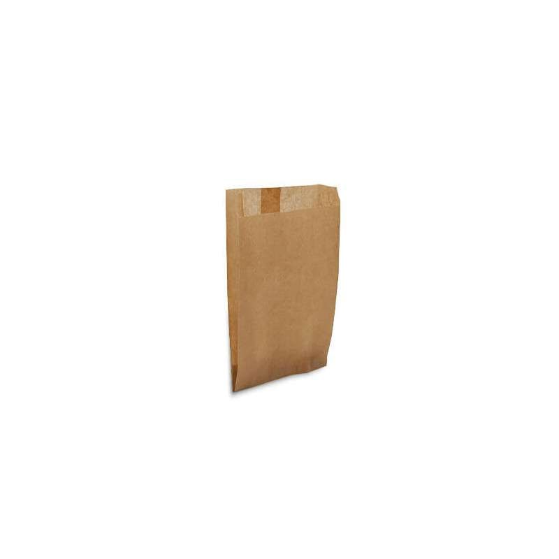 Sacs viennoiseries papier brun 17 x 12 cm