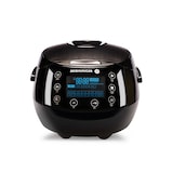 thumbnail of REISHUNGER Digitaler Reiskocher & Dampfgarer Schwarz | 1,5 L bis 8 Personen | Warmhaltefunktion, Timer & Premium Innentopf | 12 Programme