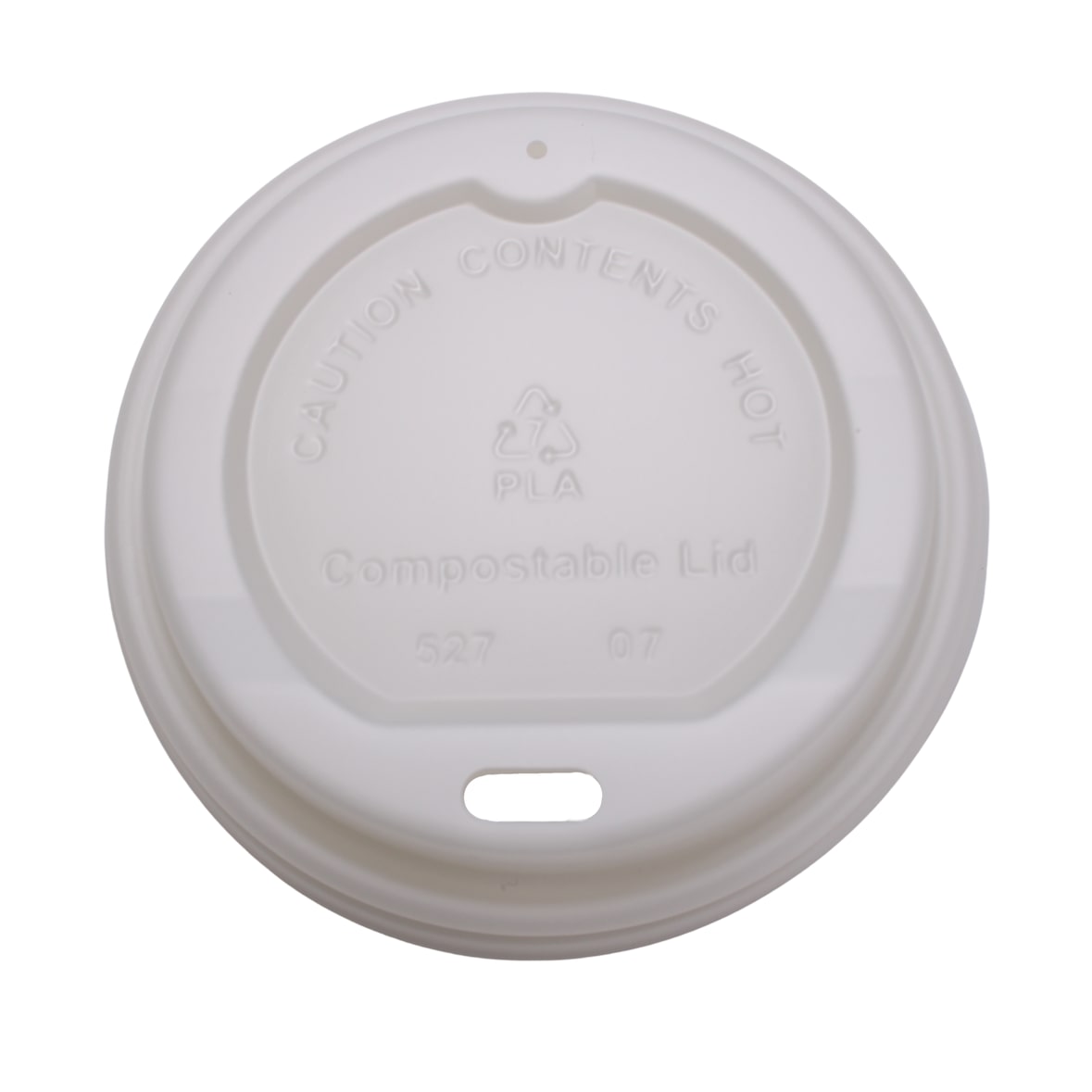 Mais Deckel PLA- passend für Pappbecher 177 ml - biologisch abbaubar  1000 Stück