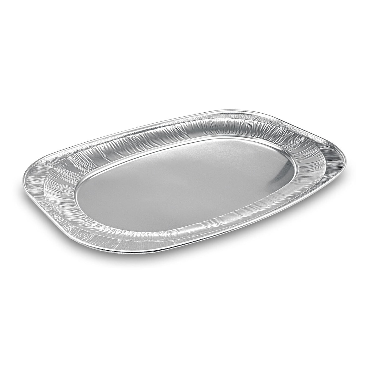 10x Alu-Catering-Platte Aluminium-Partyplatte Servierplatte 55 x 36 cm