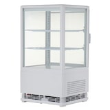thumbnail of Gasfrit – Vitrina expositora refrigerada con 4 lados de cristal, 58 litros