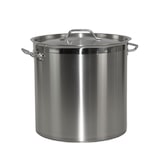 thumbnail of Kochtopf aus Edelstahl mit Randverstärkung und Deckel Ø40cm H40cm 50,2Liter