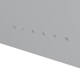 thumbnail of Wiggo WE-A941G(W)- Schuine Afzuigkap - 90cm - Wit Glas