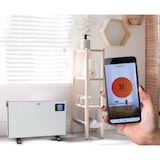 thumbnail of Aquecedor de convector inteligente, para uso interno, três configurações de calor, 2000 W