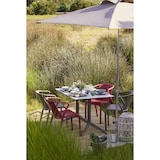 thumbnail of Cadeirão de jardim empilhável em polipropileno reforçado taupe - FADO