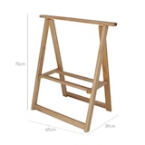 thumbnail of MUEBLEAR - Cavalletto in faggio verniciato da 73 cm