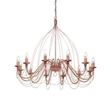 thumbnail of Lampadario Shabby Chic-Provenzale Corte Metallo Corten 12 Luci E14