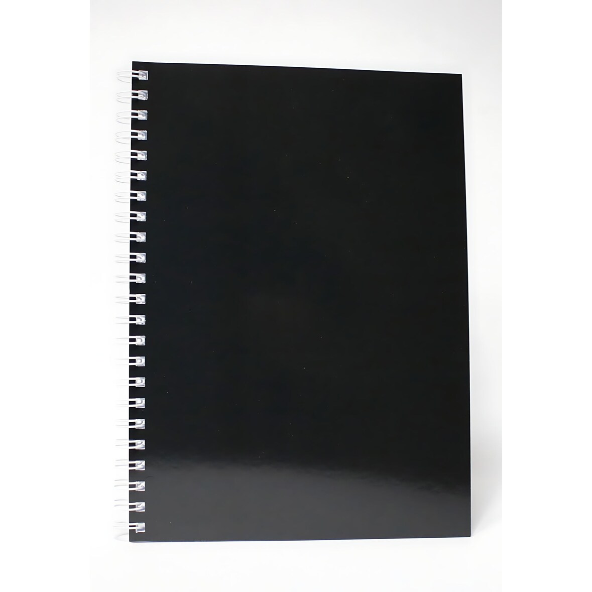 ADINA Premium Collegeblock Kollegblock schwarz A4 blanko unliniert