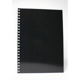 thumbnail of ADINA Premium Collegeblock Kollegblock schwarz A4 blanko unliniert