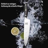 thumbnail of Allezola Profi Kochmesser 7,5 Zoll – Deutscher 4116 Hochkohlenstoff-Edelstahl – Ultra-scharfe Klinge – Ergonomischer Micarta-Holzgriff – Geschenkbox