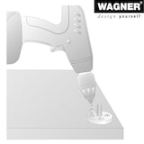 thumbnail of WAGNER Anschraubplatten RUND 4tlg. Set kombinierbar - Ø 50 x 30 mm, Gewinde M10 x 28 mm, Kunststoff schwarz - 12398604