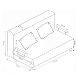 thumbnail of VCM  Kolino  H. 95 x B. 64 x T. 78 cm