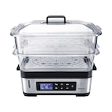 thumbnail of Steba DG 2 Dampfgarer 2 Korb/Körbe Freistehend 1200 W Schwarz, Edelstahl