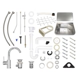 thumbnail of Edelstahl-Universal-Ausgussbecken „Kirsten“