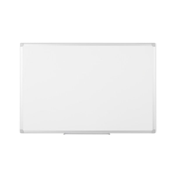 Bi-Office umweltfreundliches Whiteboard Earth, lackierte Stahloberfläche, magnethaftend, mit Aluminiumrahmen, 180 x 120 cm